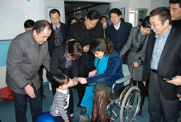 中国残联主席张海迪赴陕西省调研残疾人工作
